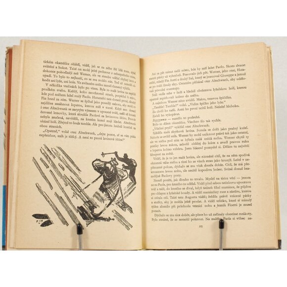 Czech Book, Laviny Nad Vsi, by Ann Rutgers van der Loeff Basenau, Lawines Razen - Picture 5 of 8